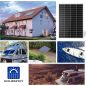 Eco Worthy solar panel monokristallijn 170 Watt 12 Volt