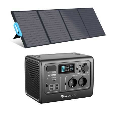 Bluetti EB55 + PV200 advantage bundle