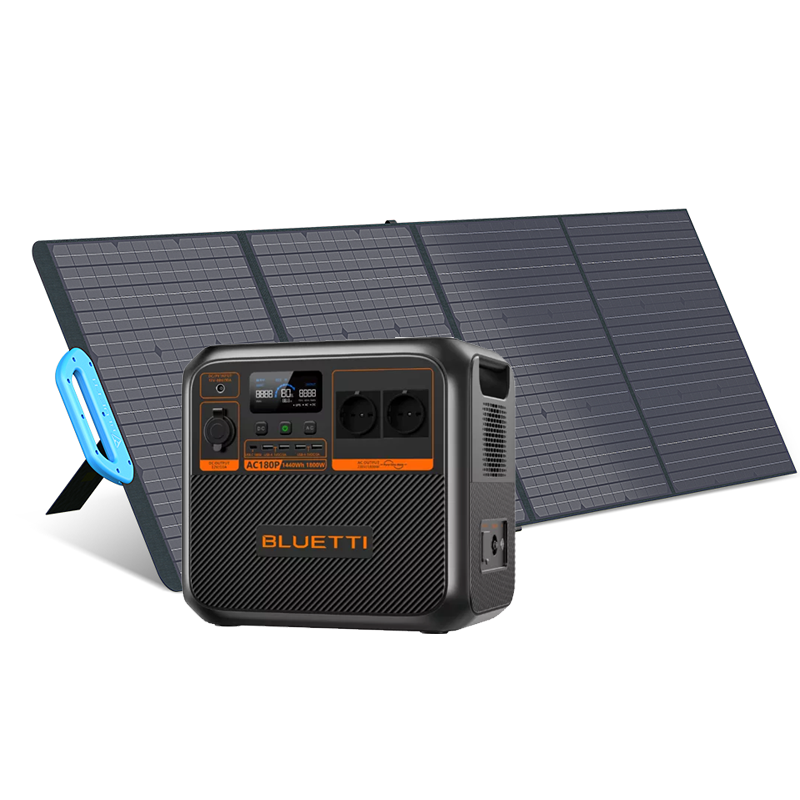 BLUETTI AC180P + BLUETTI PV200 advantage bundle